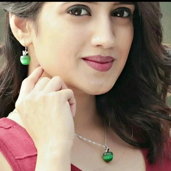 Fashion Silver-Tone Earring & Necklace Set - Picture 7 of 10